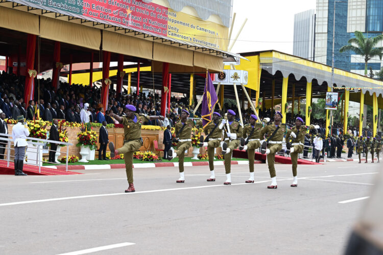 Colorful National Day Celebration in Cameroon